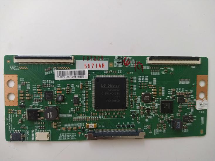 6870C-0738A , 6871L-5203C , A43L 8740 5B , ARÇELIK ,  LG , TCON BOARD , V17_43UHD_TM120_V1.0 